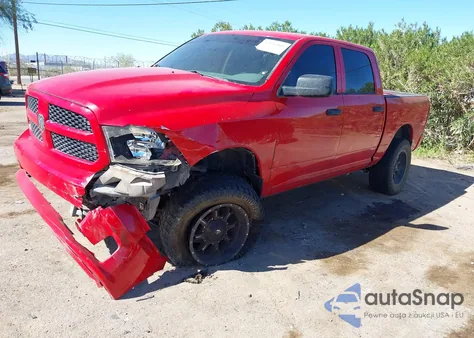2013 Ram 1500 Express z USA, uszkodzony, nr VIN 1C6RR7KT0DS605411